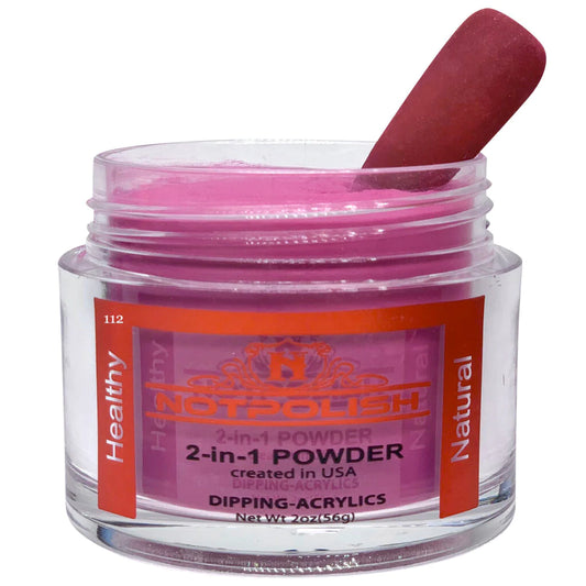NotPolish - Nail Acrylic/Dip Powder | OG Collection | OG 124 Wine And Dine Powder 2oz Jar