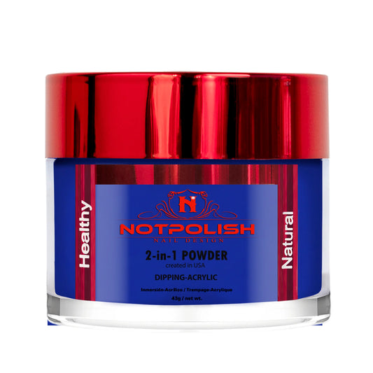 NotPolish - Nail Acrylic/Dip Powder | OG Collection | OG 134 Blue Ball Powder 2oz Jar