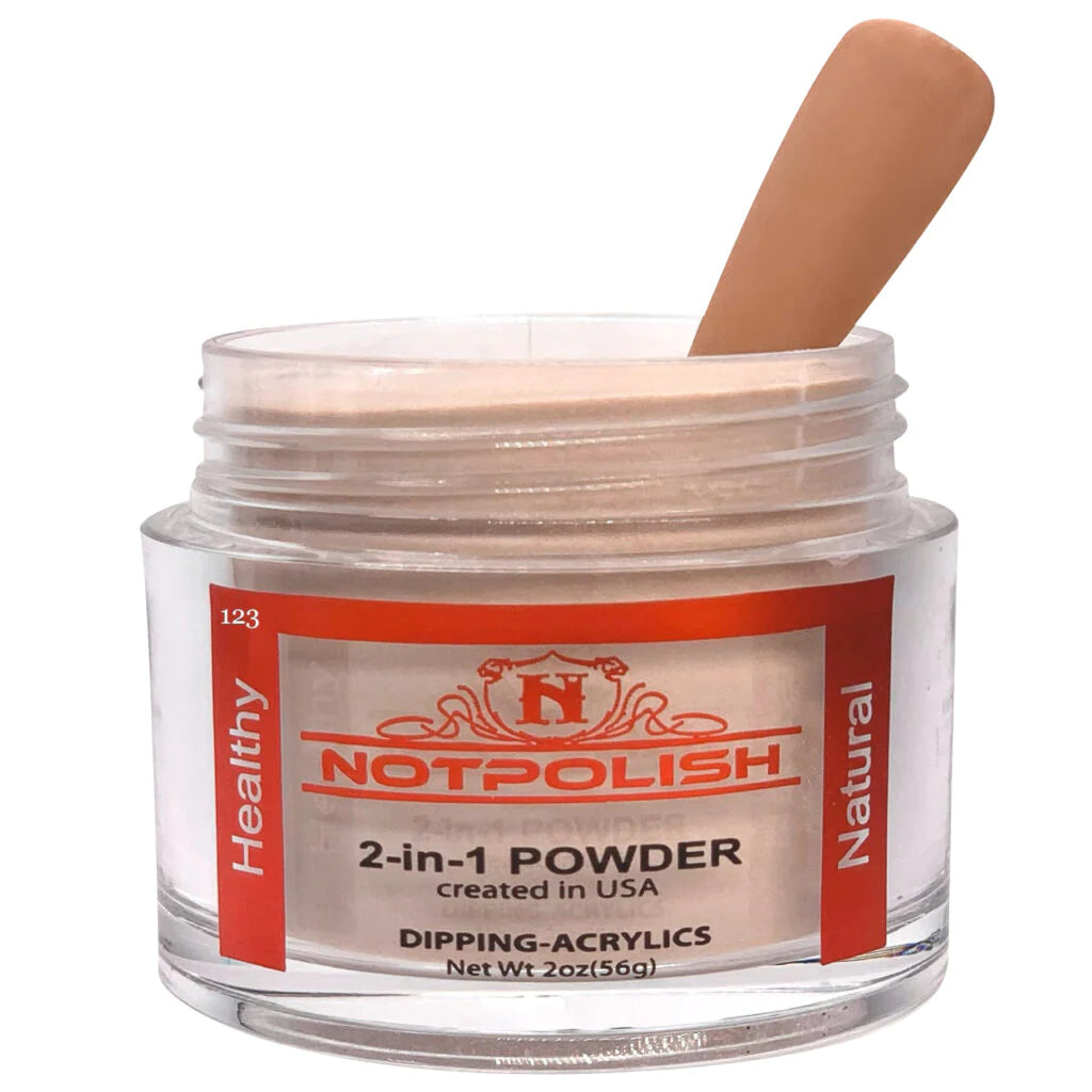 NotPolish - Nail Acrylic/Dip Powder | OG Collection | OG 125 Nude Me Powder 2oz Jar