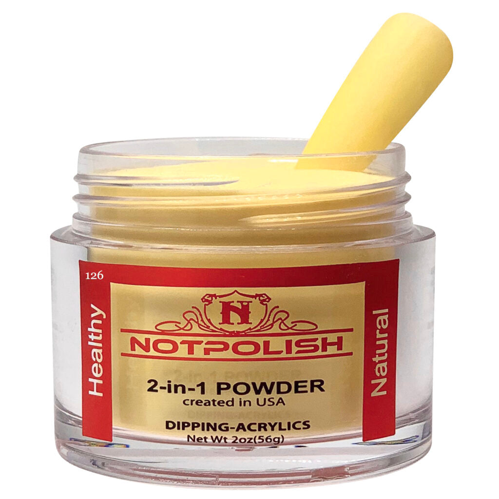 NotPolish - Nail Acrylic/Dip Powder | OG Collection | OG 138 Blonded Moment Powder 2oz Jar