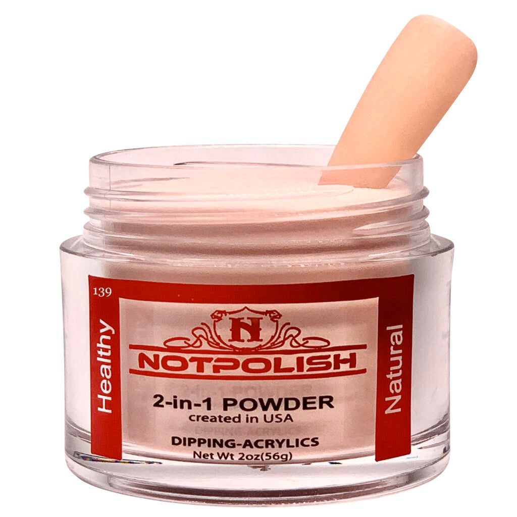 NotPolish - Nail Acrylic/Dip Powder | OG Collection | OG 151 Second Nude Powder 2oz Jar