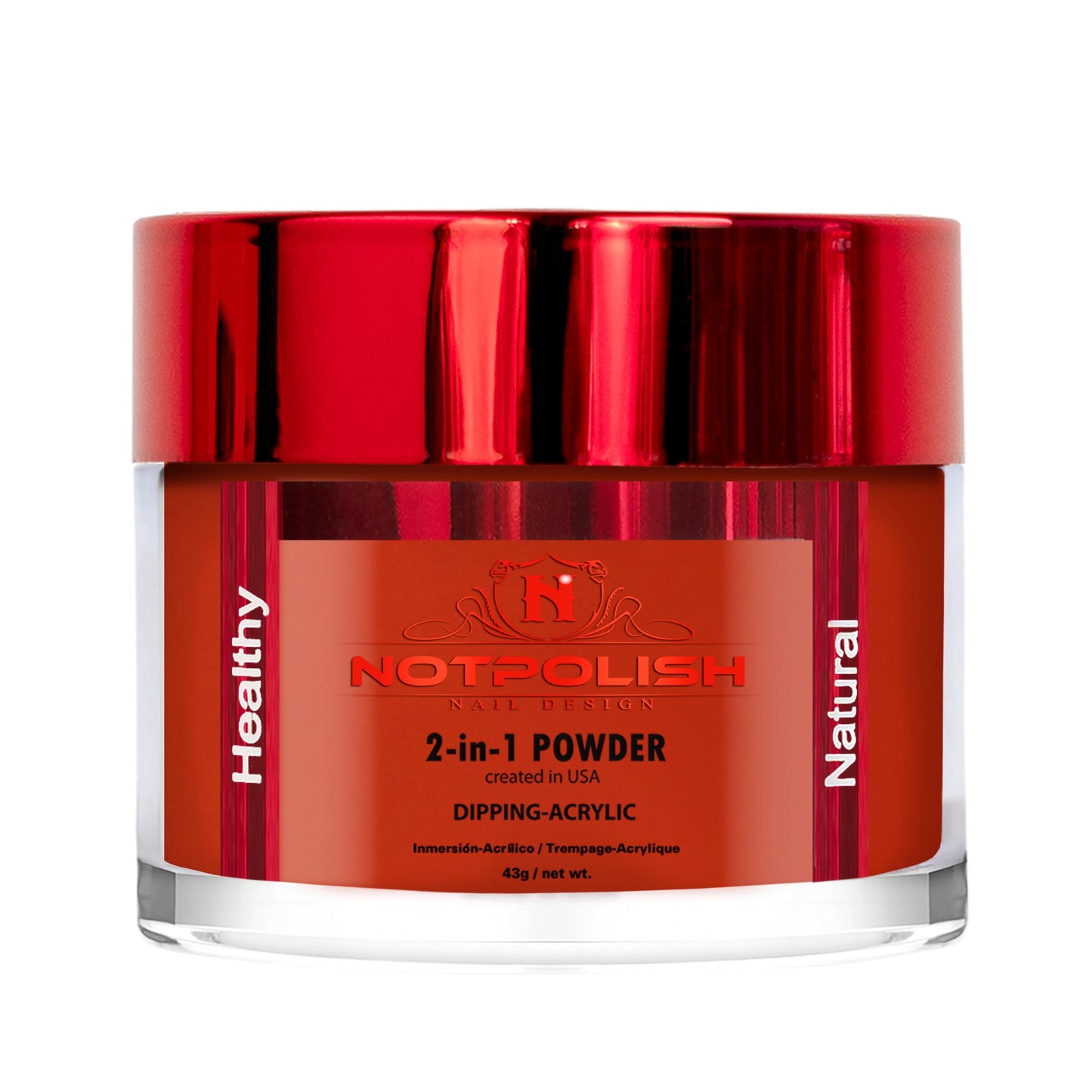 NotPolish - Nail Acrylic/Dip Powder | OG Collection | OG 166 Brightly Powder 2oz Jar