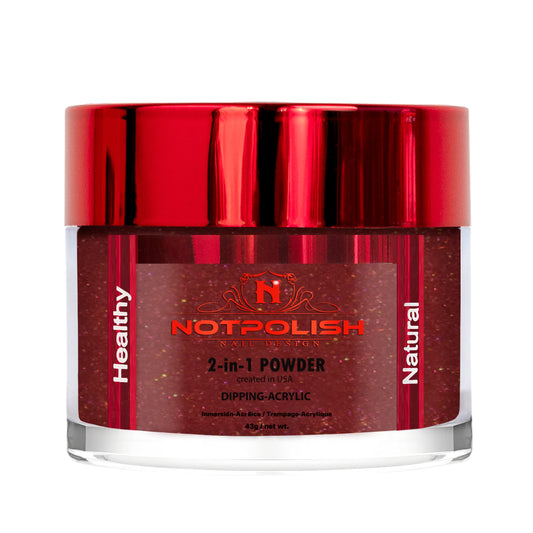 NotPolish - Nail Acrylic/Dip Powder | OG Collection | OG 177 Spicy Love Powder 2oz Jar