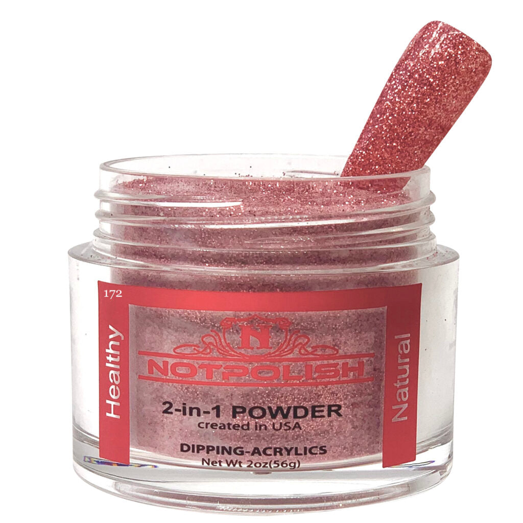 NotPolish - Nail Acrylic/Dip Powder | OG Collection | OG 184 Rose Gold Powder 2oz Jar