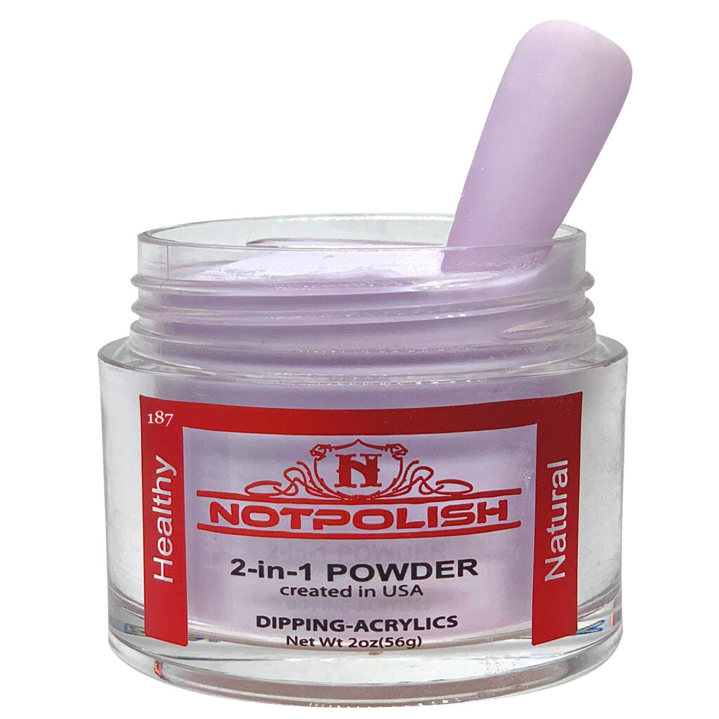 NotPolish - Nail Acrylic/Dip Powder | OG Collection | OG 199 I Lilac U A Lot 2oz Jar