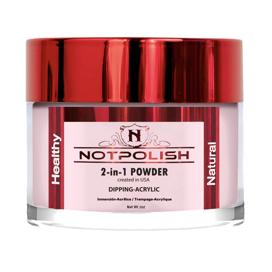 NotPolish - Nail Acrylic/Dip Powder | OG Collection | OG104 Dark Pink 2oz Jar