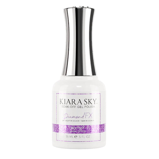 Kiara Sky Beets It - Ultra Reflective Diamond Dust Gel Polish