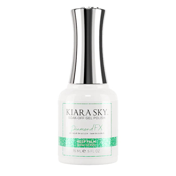 Kiara Sky Keep Palm - Ultra Reflective Diamond Dust Gel Polish