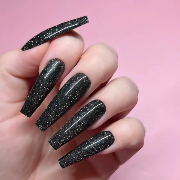 Kiara Sky Midnight Fling - Ultra Reflective Diamond Dust Gel Polish