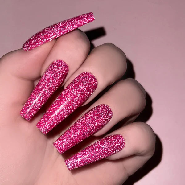 Kiara Sky Dragonfruit Ultra-Reflective Diamond Dust Gel Polish