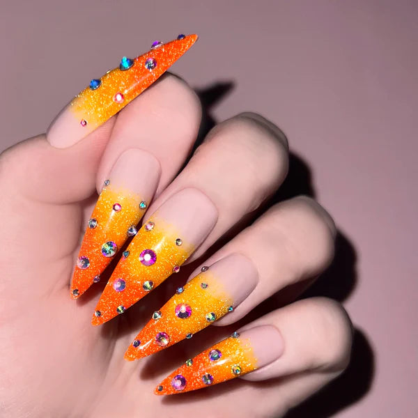 Kiara Sky Tiger Lily - Ultra Reflective Diamond Dust Gel Polish