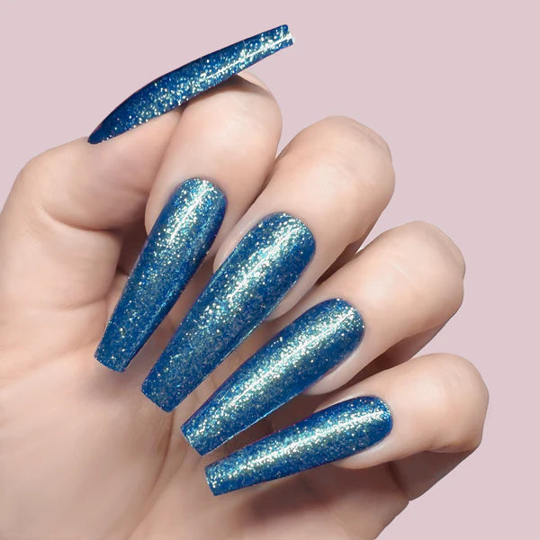 Kiara Sky Deep Sea- Ultra Reflective Platinum Dust Gel Polish