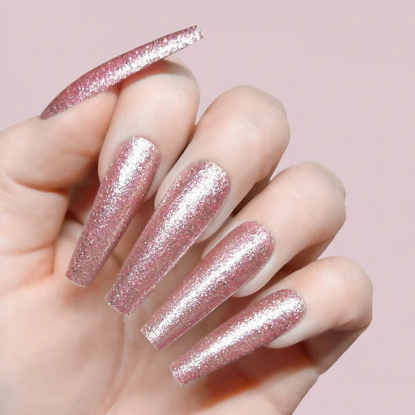 Kiara Sky Flower Power - Ultra Reflective Platinum Dust Gel Polish