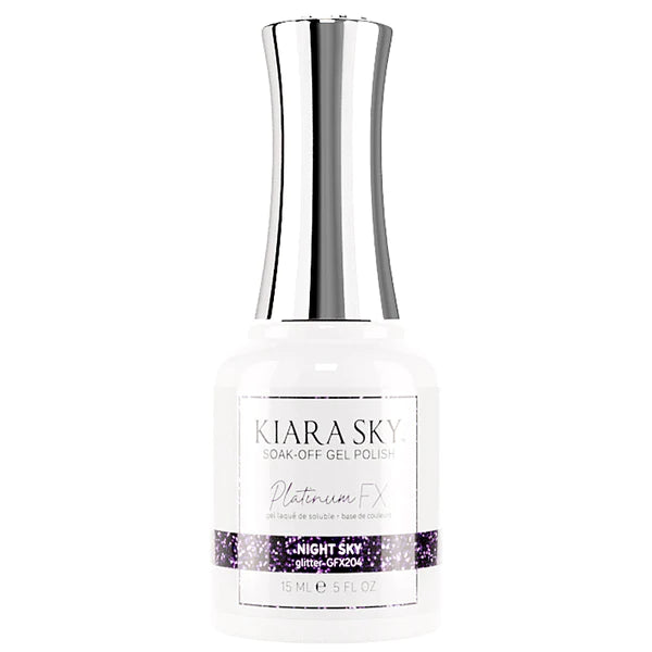 Kiara Sky Night Sky - Ultra Reflective Platinum Gel Polish