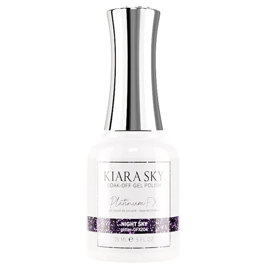 Kiara Sky Night Sky - Ultra Reflective Platinum Gel Polish