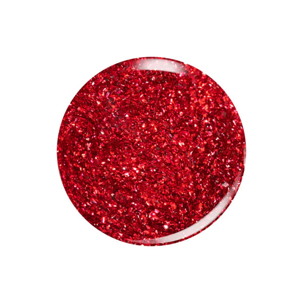 Kiara Sky Candy Apple- Ultra Reflective Platinum Dust Gel