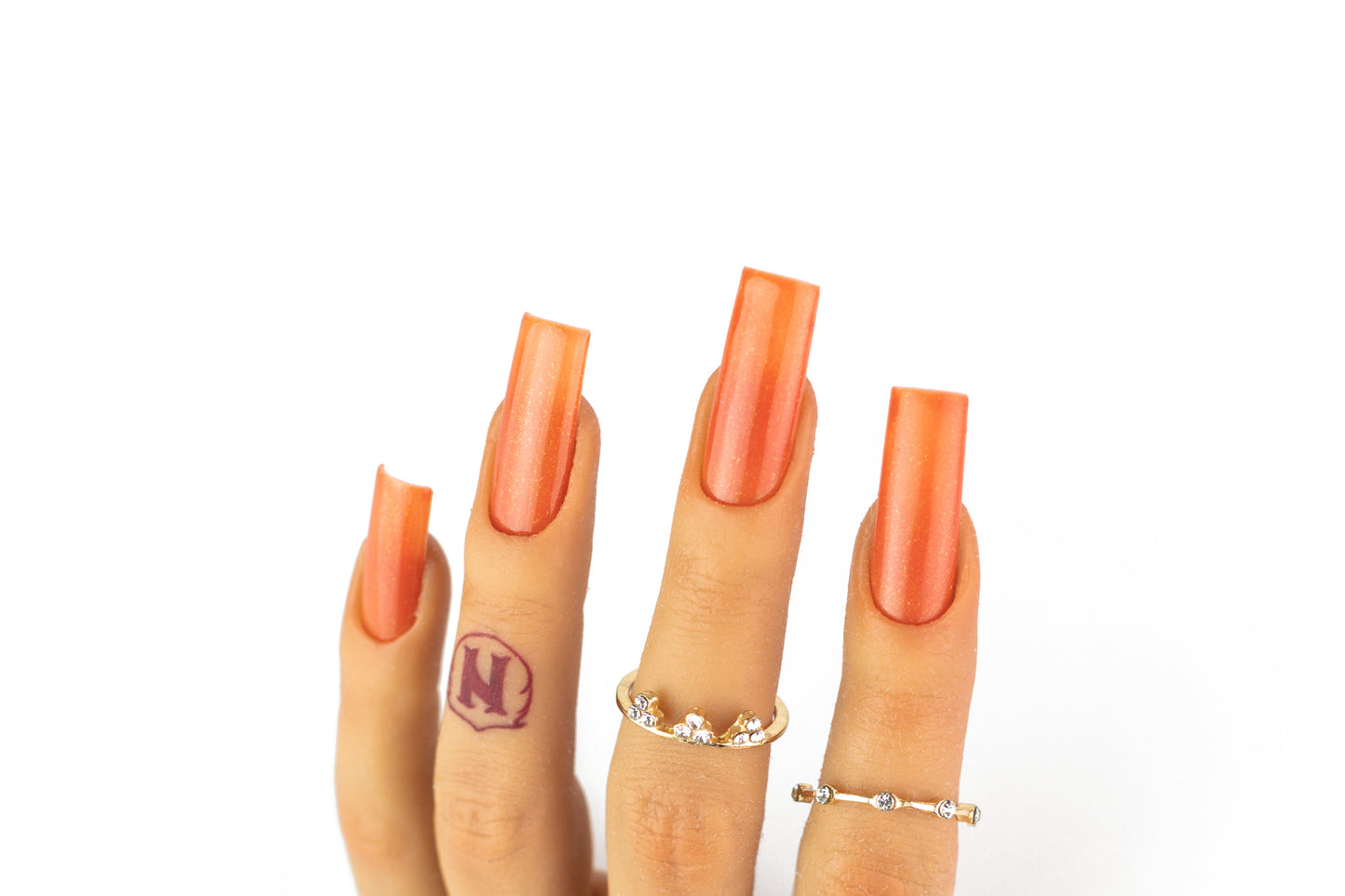 NotPolish - Nail Acrylic/Dip Powder | OG Collection | OG 176 Dark Orange Powder 2oz Jar