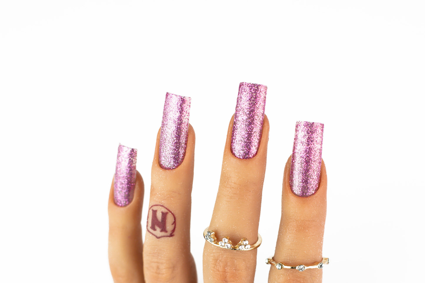NotPolish - Nail Acrylic/Dip Powder | OG Collection | OG 187 Pink Stars Powder 2oz Jar