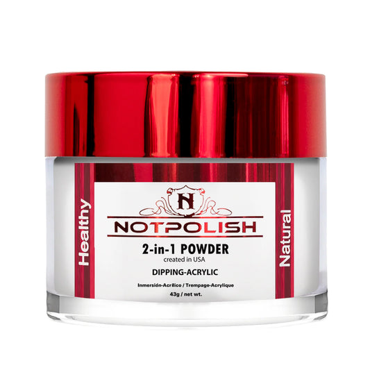 NotPolish - Nail Acrylic/Dip Powder | OG Collection | OG 111 Milky White 2oz Jar