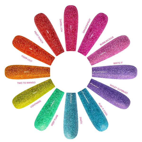Kiara Sky Beets It - Ultra Reflective Diamond Dust Gel Polish
