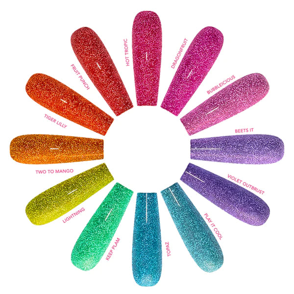 Kiara Sky Tiger Lily - Ultra Reflective Diamond Dust Gel Polish
