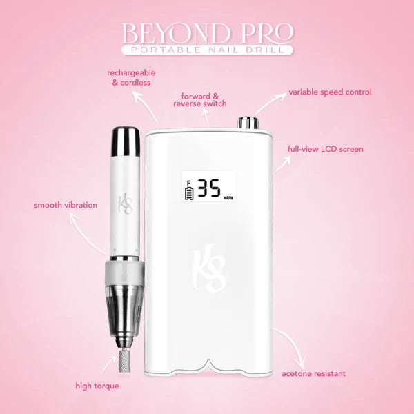 PORTABLE NAIL DRILL - WHITE