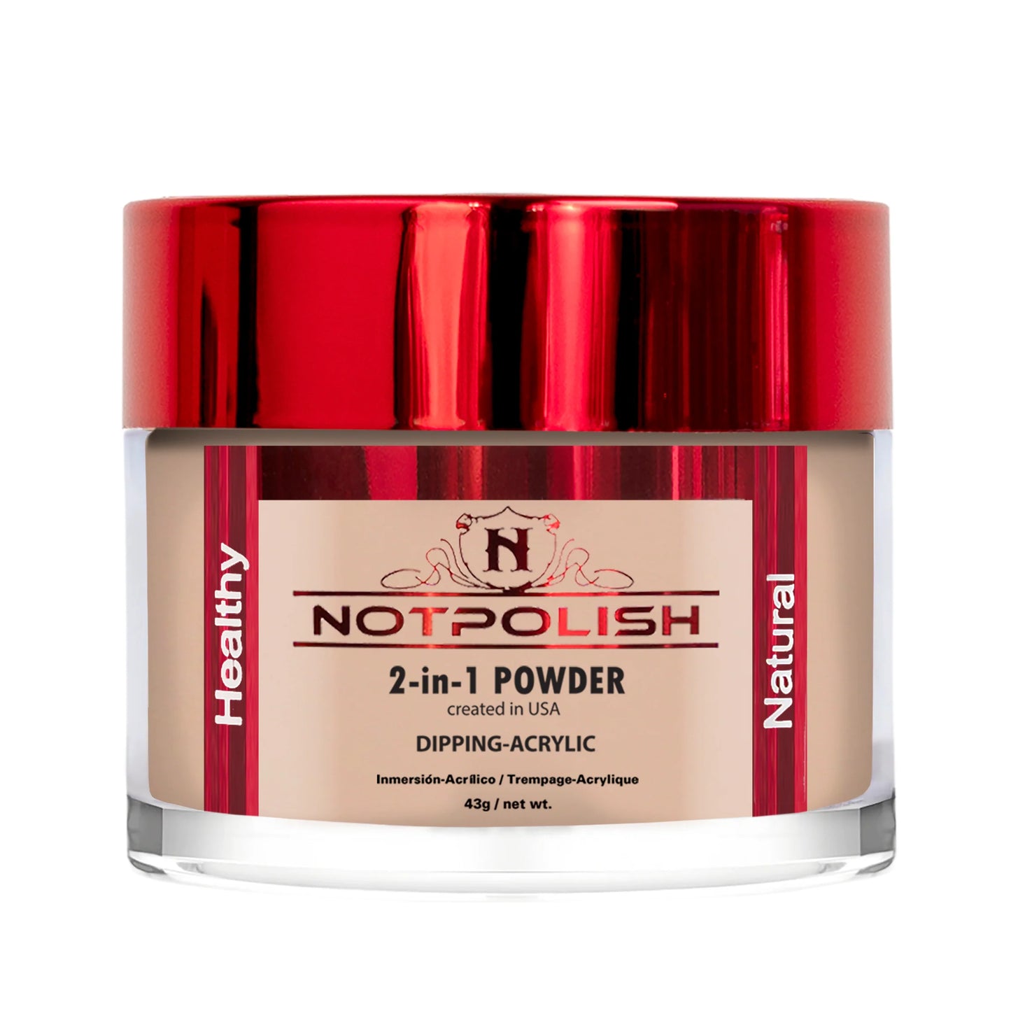 NotPolish - Nail Acrylic/Dip Powder | OG Collection | OG 122 Topless And Barefoot Powder 2oz Jar