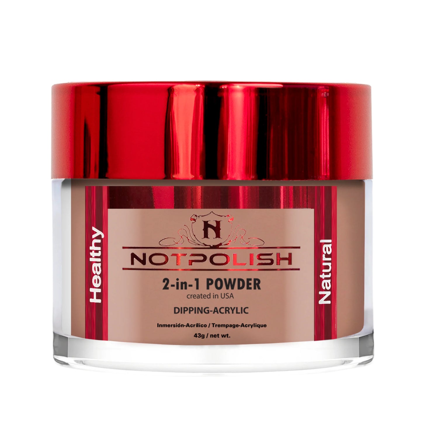 NotPolish - Nail Acrylic/Dip Powder | OG Collection | OG 125 Nude Me Powder 2oz Jar