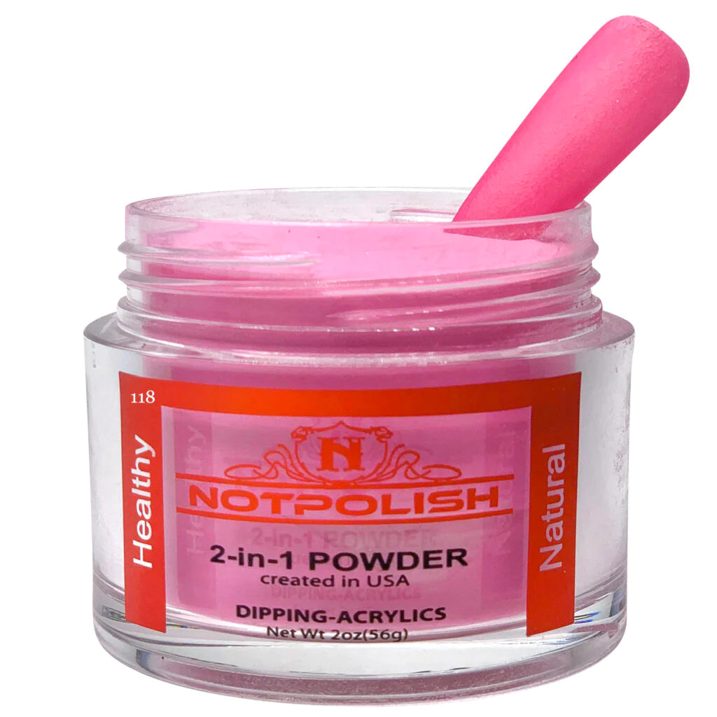 NotPolish - Nail Acrylic/Dip Powder | OG Collection | OG 130 Melrose Powder 2oz Jar
