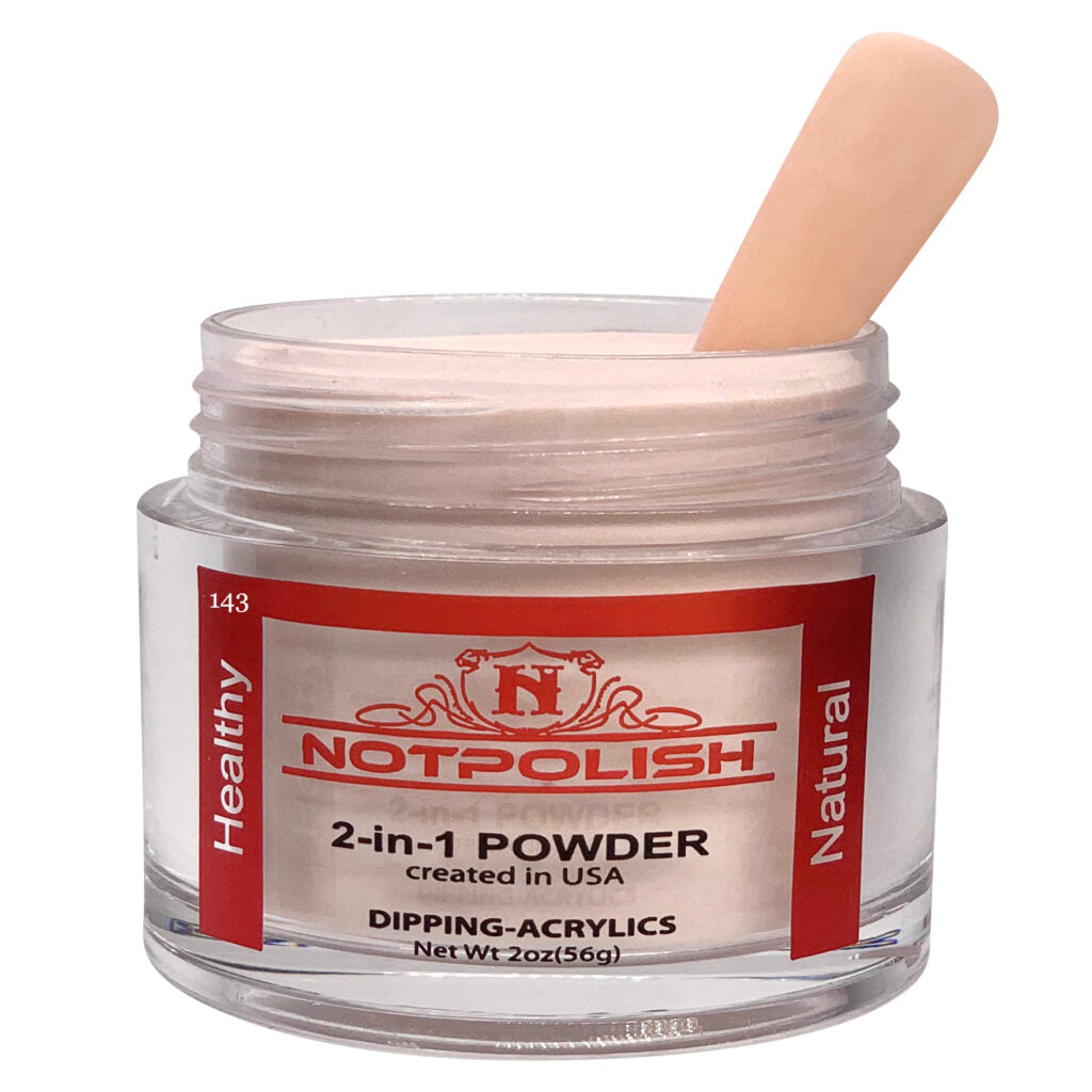 NotPolish - Nail Acrylic/Dip Powder | OG Collection | OG 155 First Nude Powder 2oz Jar