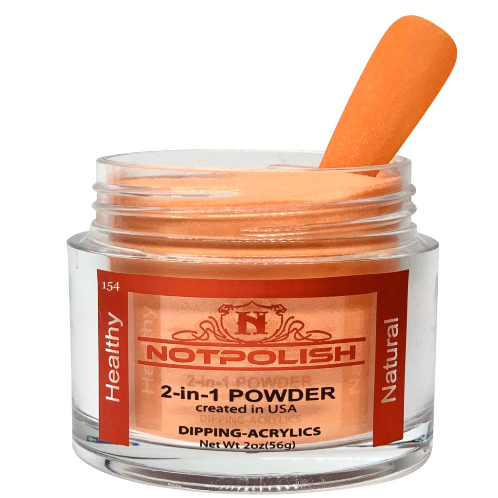 NotPolish - Nail Acrylic/Dip Powder | OG Collection | OG 166 Brightly Powder 2oz Jar