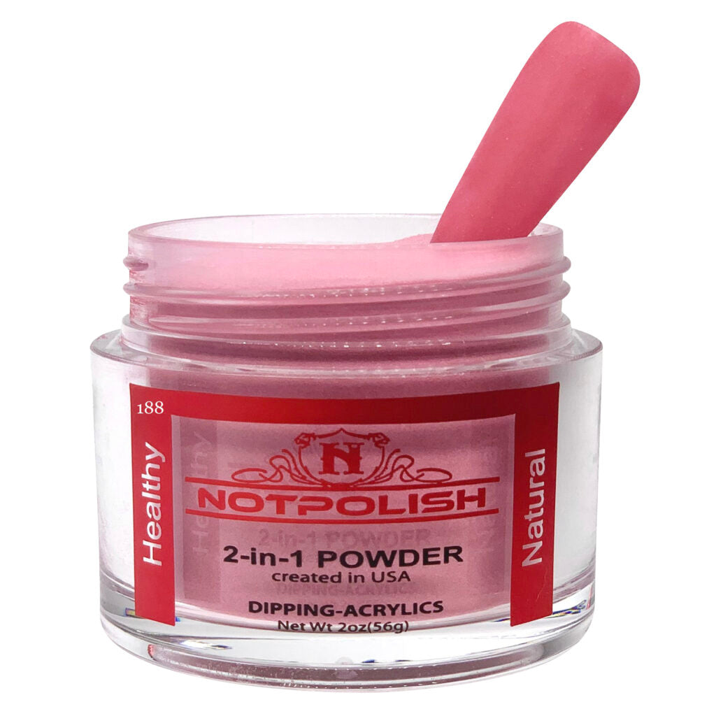 NotPolish - Nail Acrylic/Dip Powder | OG Collection | OG 201 All My Peaches Powder 2oz Jar