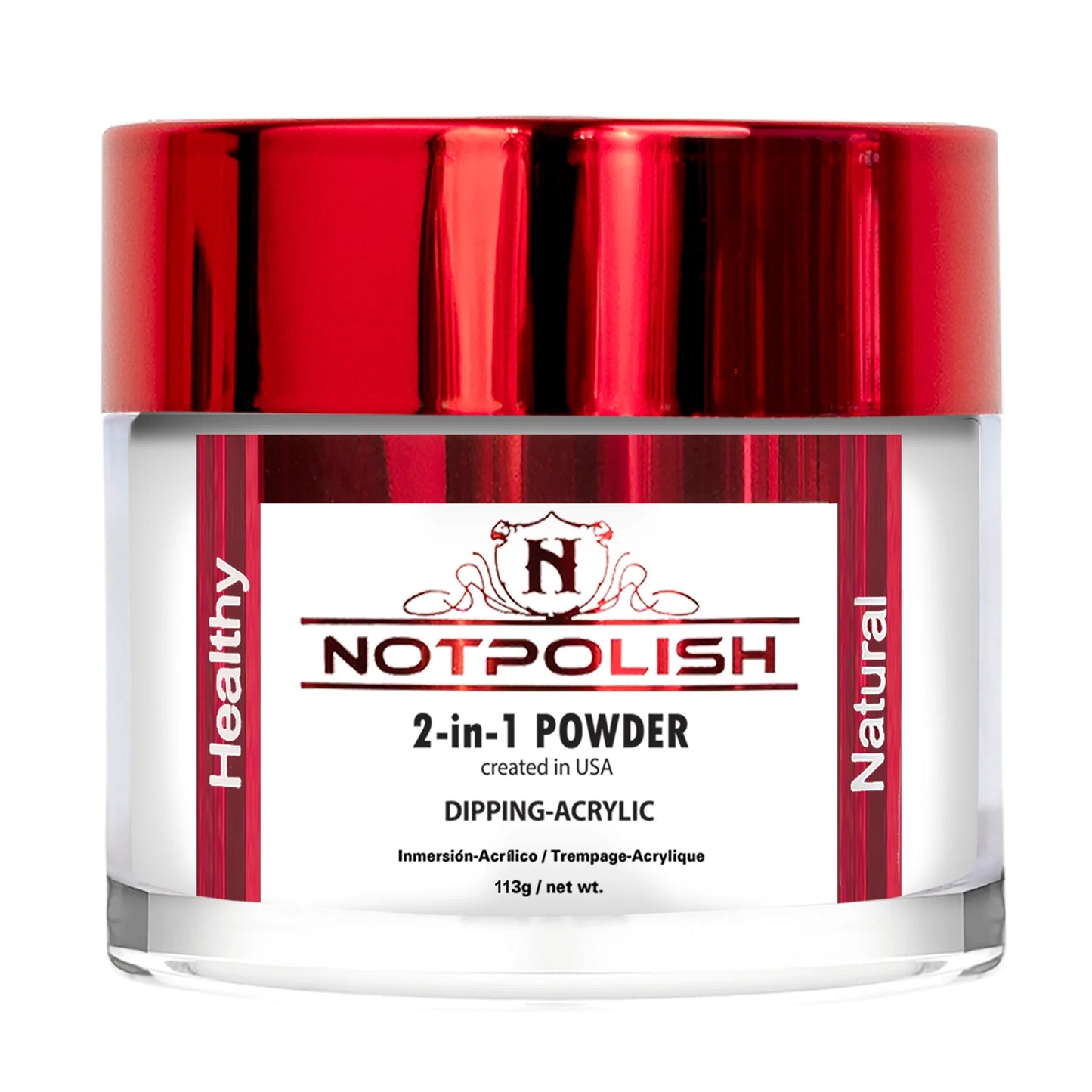 NotPolish - Nail Acrylic/Dip Powder | OG Collection | OG103 Clear Powder 2oz Jar