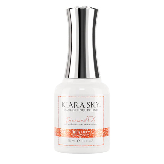 Kiara Sky Tiger Lily - Ultra Reflective Diamond Dust Gel Polish