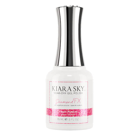 Kiara Sky Fruit Punch - Ultra-Reflective Diamond Dust Gel Polish