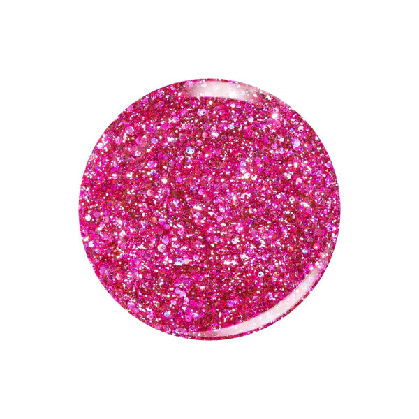 Kiara Sky Hotter Pink Ultra Reflective Diamond Dust Gel Polish